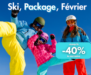 Book your winter vacations from 420 euros per person (acc. + forf.)